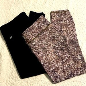 🏋🏻‍♀️ LOT OF 2 - Fabletics Powerhold 7/8th leggings!!